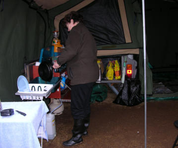 Cooking in gumboots - I thought this caper won't last long ....