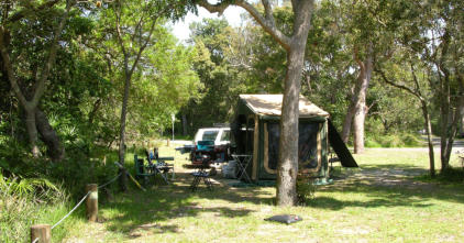 I parked in wrong spot - right among thousands of mozzies - attacked all night