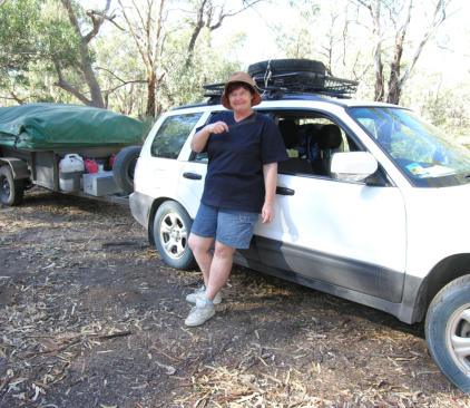 Paroo NP and Fiona was loving this