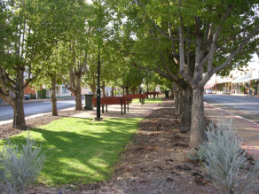 Orroroo centre of main street